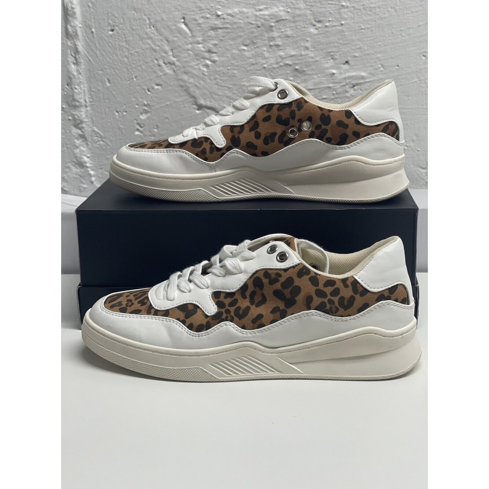 Coconuts‎ By Matisse Behave Sneakers Leopard White Women's Size 9 New